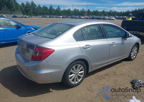 2012 Honda Civic Ex from USA, damaged, VIN 19XFB2F89CE103104